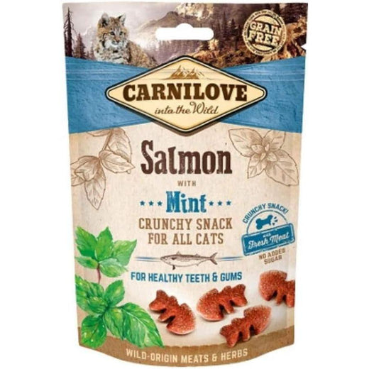 CARNILOVE Crunchy Snack Saumon & Menthe 50g