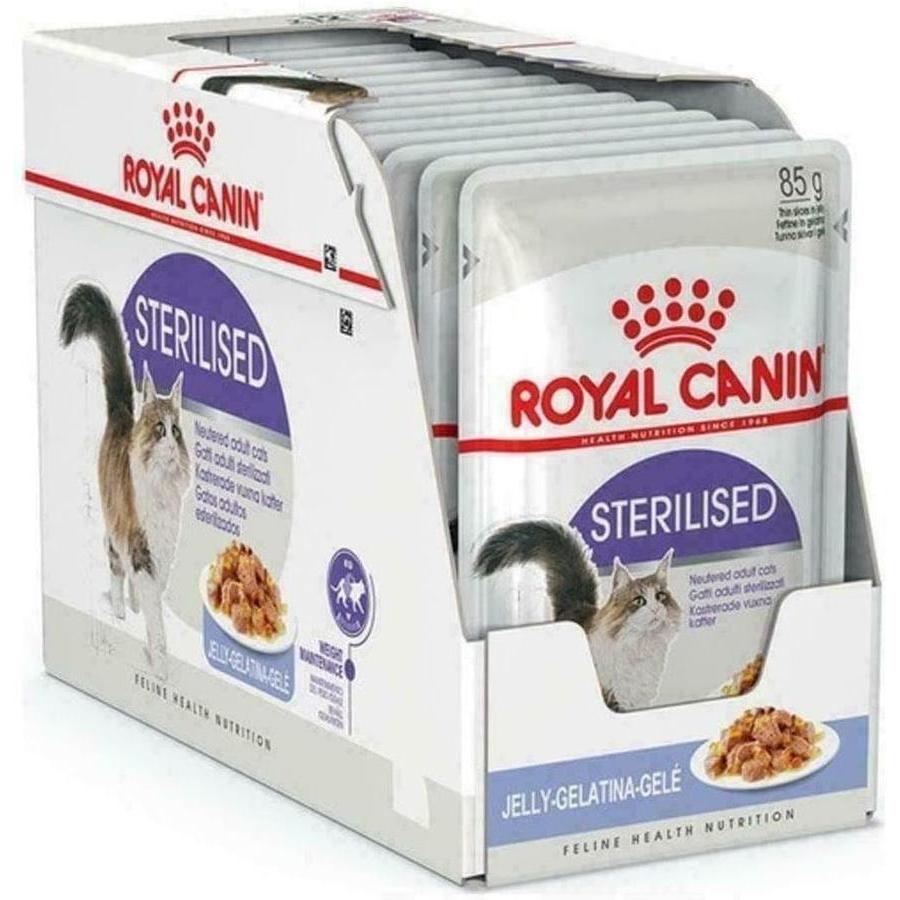 ROYAL CANIN Sterilised en Gelée pour Chat Stérilisé 12x85g