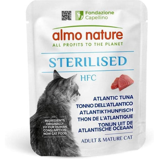 ALMO NATURE HFC STERILISED Thon de l'Atlantique 50g