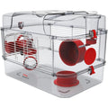 ZOLUX Cage rongeurs RODY 3 SOLO Rouge Long 41 cm x larg 27 cm x haut 28 cm