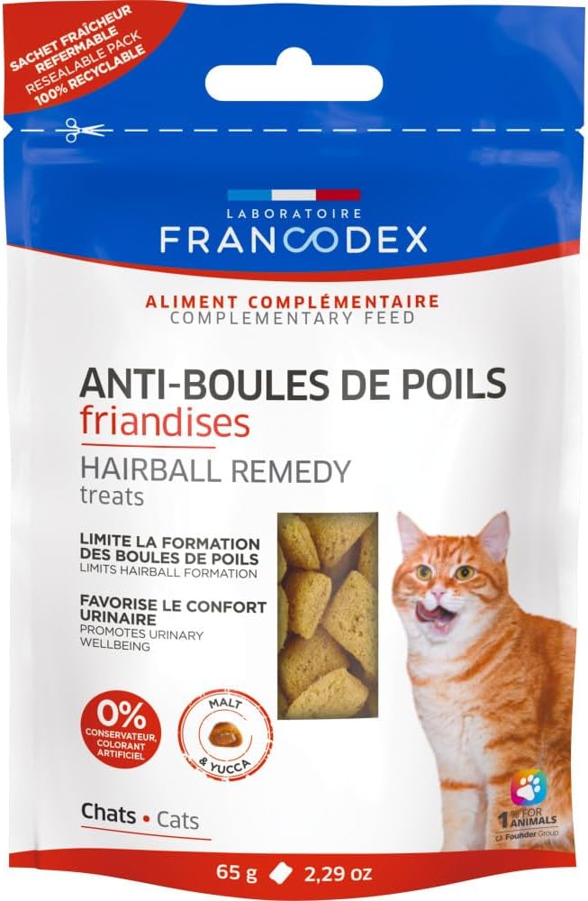 FRANCODEX Friandises Chat Intérieur 65g
