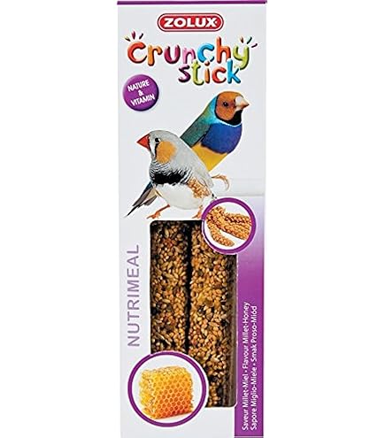 LAROY Country Sticks perruche abricot & figue 2x30g