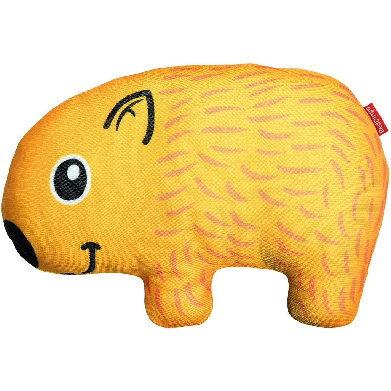 REDDINGO Jouet Peluche Durable Wombat Jaune 21,5cm Chien