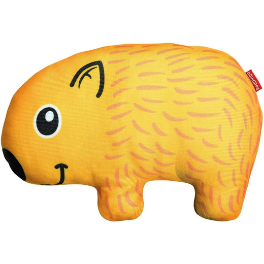 REDDINGO Jouet Peluche Durable Wombat Jaune 21,5cm Chien