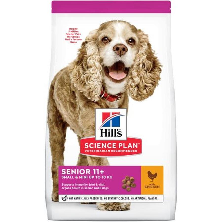 HILLS Science Plan Chien Senior 11+ Small & Mini Poulet 1.5kg