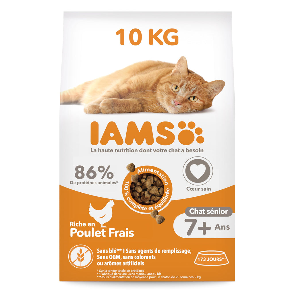 HAMIFORM Pack Complet Poulet Chat Senior 10x80g