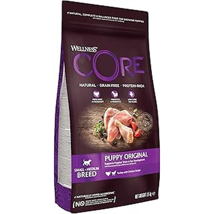WELLNESS CORE Croquettes pour Chien Adulte Dinde Poulet Sans Céréales