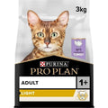 PRO PLAN ADULT 1+ LIGHT riche en dinde de haute qualité 3kg