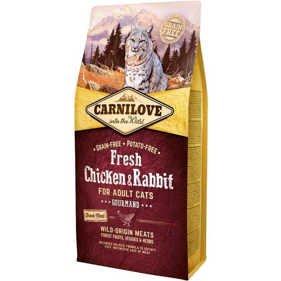CARNILOVE Adulte Gourmand Poulet & Lapin