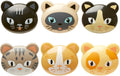 KIKKERLAND Cat Bag Clips Lot de 6 pinces pour sac à chat Marron Taille unique