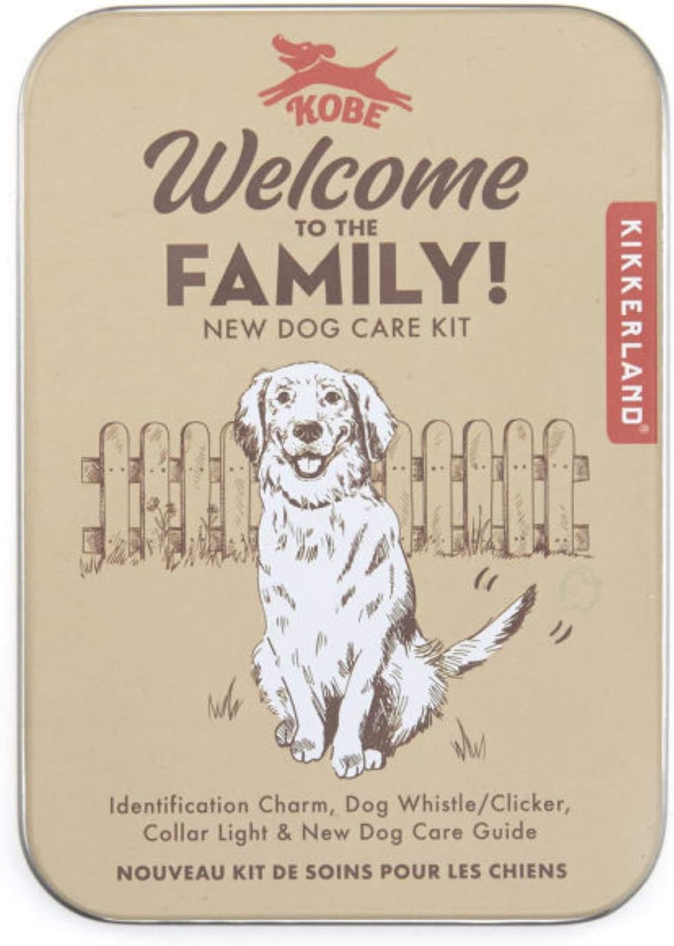 KIKKERLAND Welcome to The Family Dog Kit