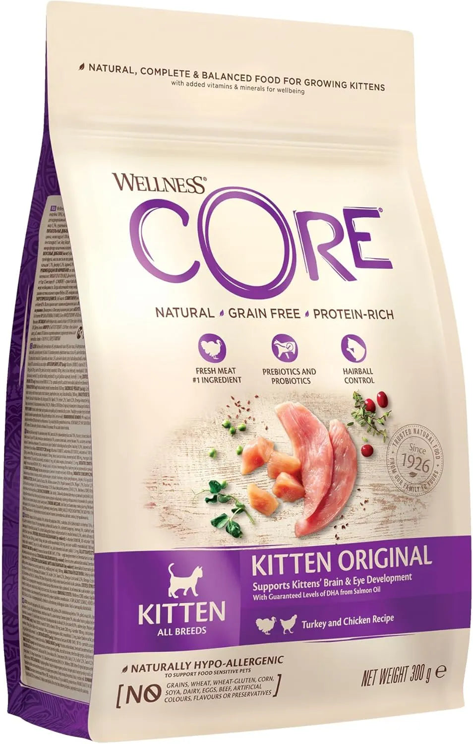 WELLNESS CORE Chaton Croquettes Dinde Poulet