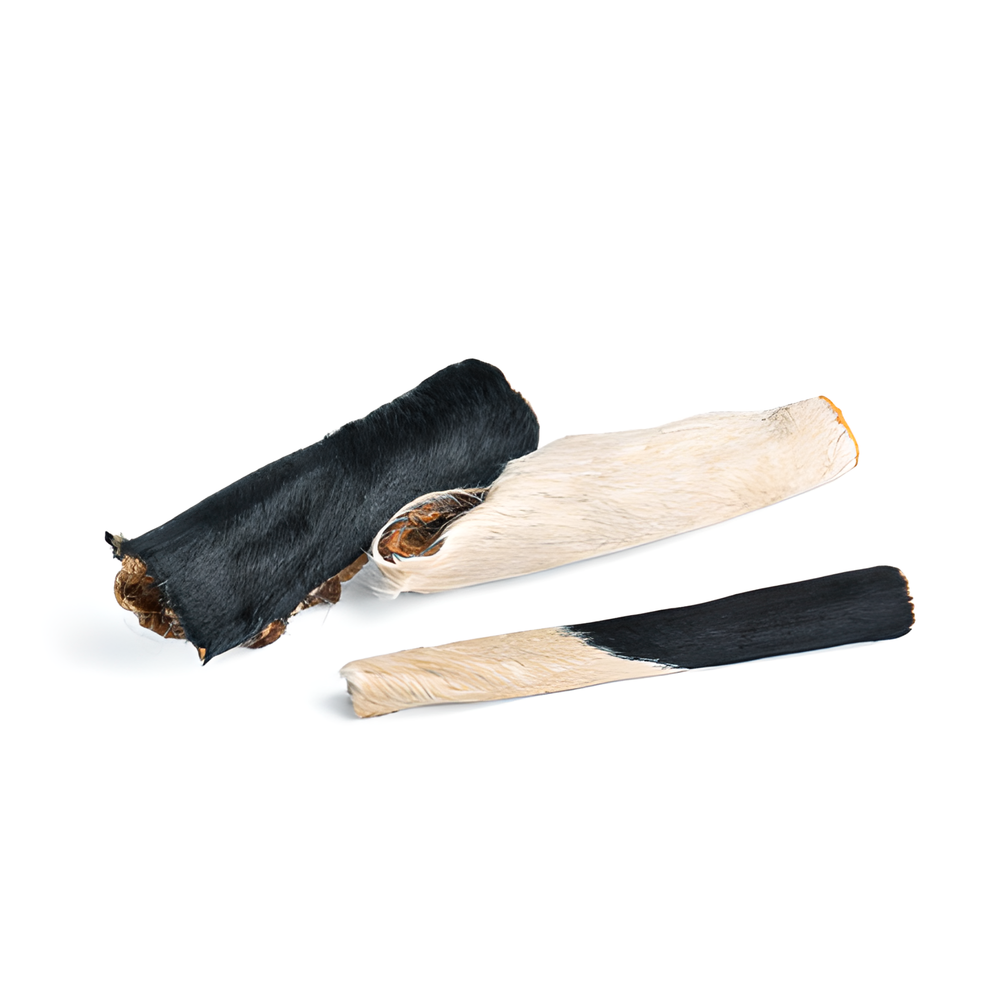 Peau de boeuf avec poils Friandise naturelle Mastication longue durée Chiens