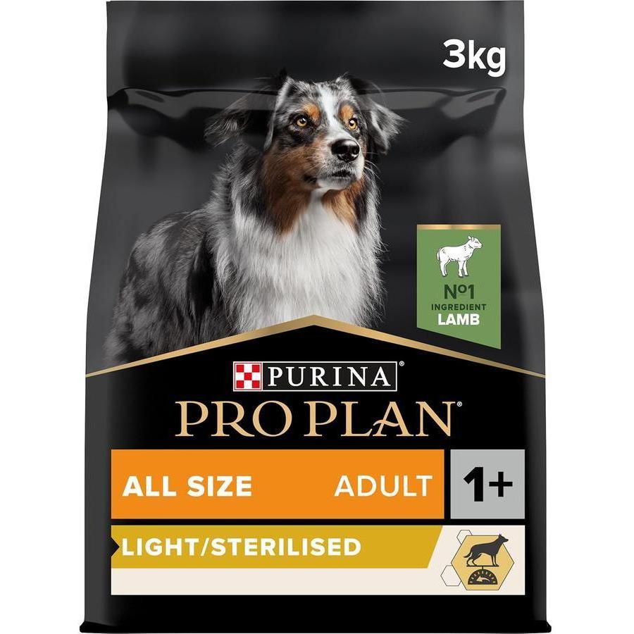 PRO PLAN ALL SIZE ADULT LIGHT STERILISED riche en agneau de haute qualité