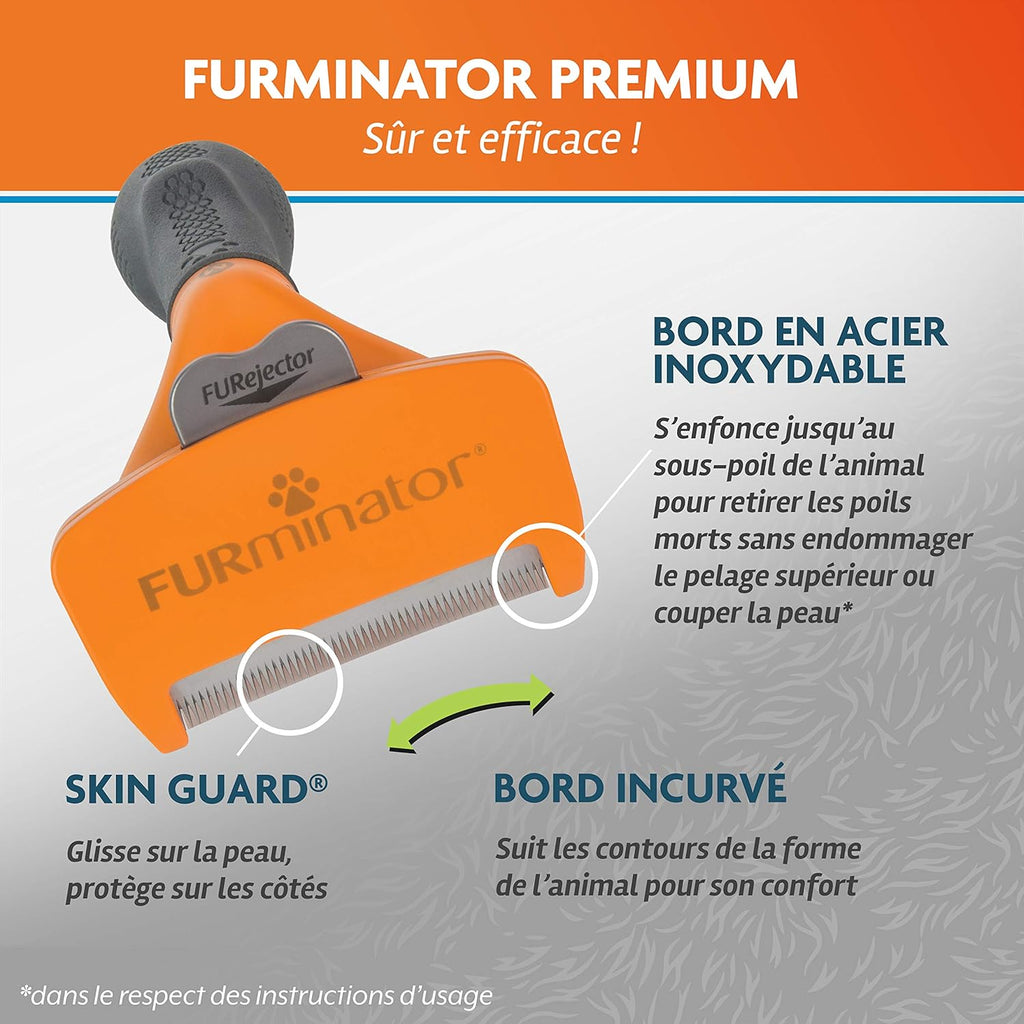 FURMINATOR Outil deShedding Undercoat Chien Medium Poil Long