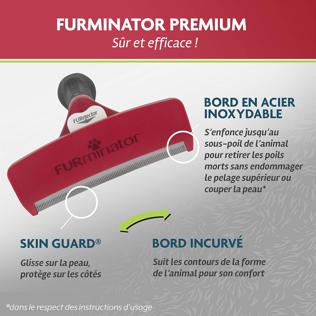 FURMINATOR Outil Undercoat deShedding Chien XL Poils Courts