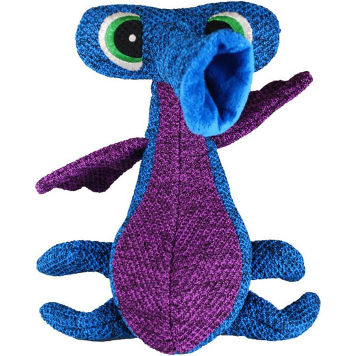 KONG Woozles Blue Taille M Jouet pour Chien