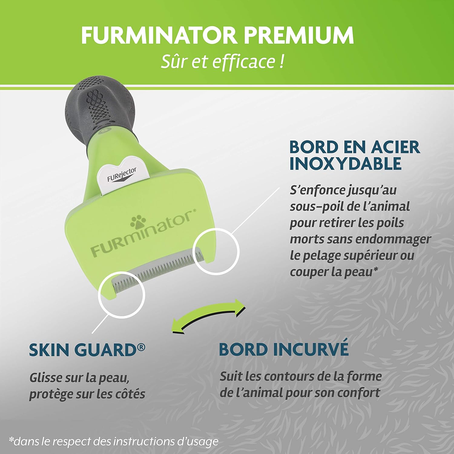FURMINATOR Outil Undercoat deShedding Chien S Poils Courts