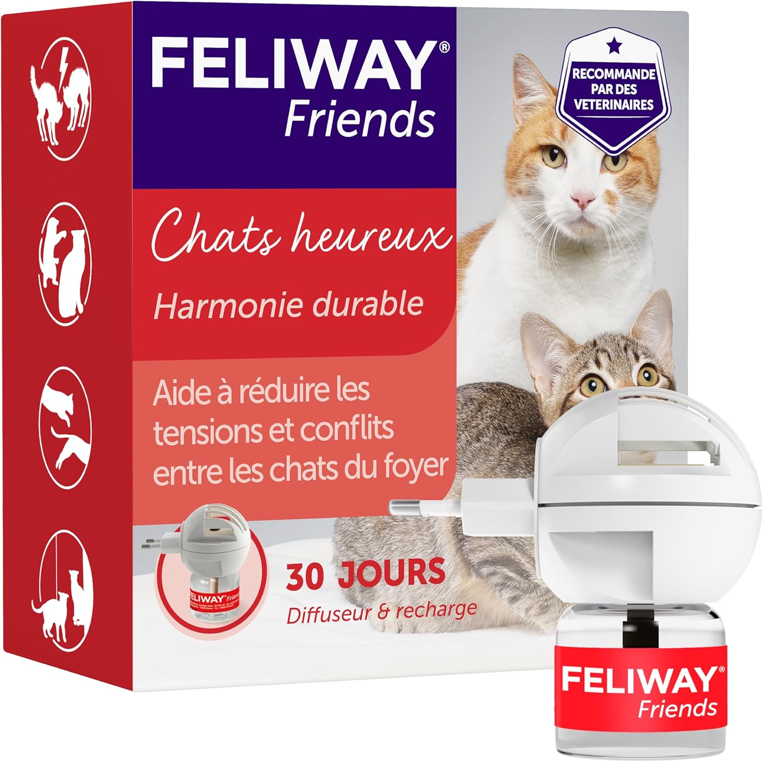 Feliway 48Ml Feliway Friends Start Kit Diffuseur+Recharge