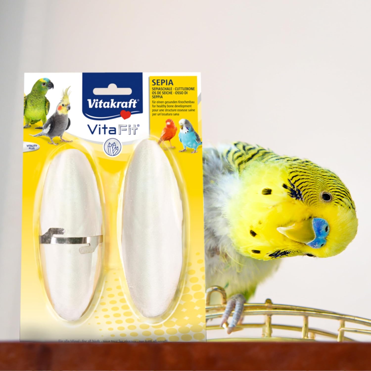 VITAKRAFT Vita Fit Os de Seiche pour Oiseaux Domestiques 2 pièces