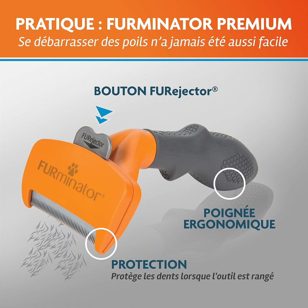 FURMINATOR Outil deShedding Undercoat Chien Medium Poil Long