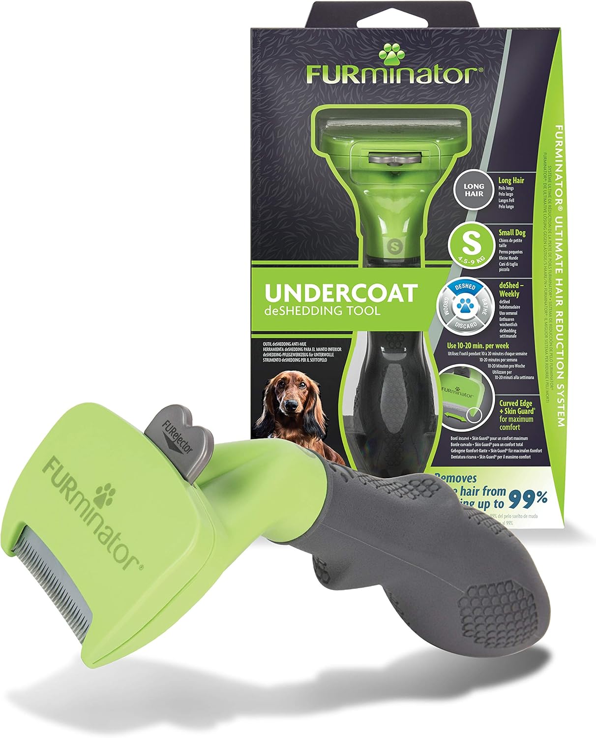 FURMINATOR Outil deShedding Undercoat Chien Small Poils Longs