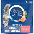 PURINA ONE Bifensis Spécial Chat Stérilisé Saumon et Blé