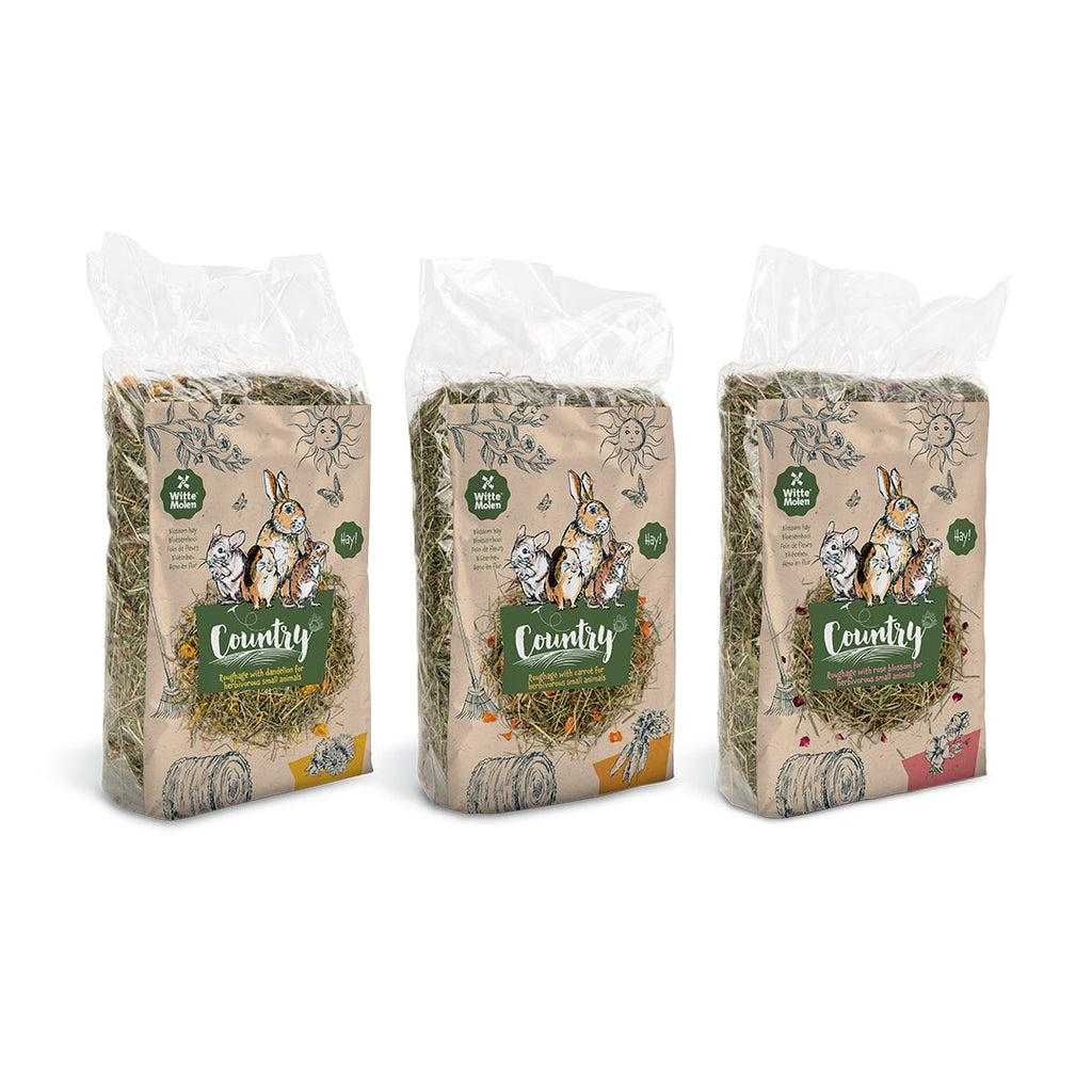 COUNTRY Foin de Fleurs Carottes 500g