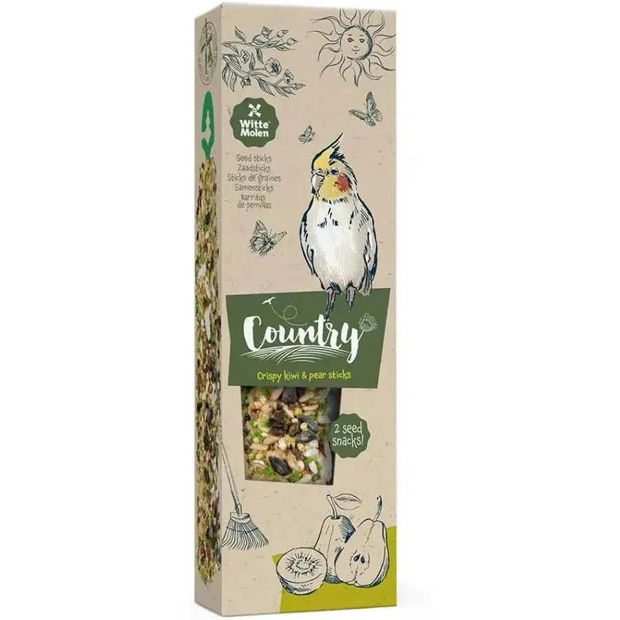 COUNTRY Country Sticks grande perruche Kiwi & Poire 2x70g