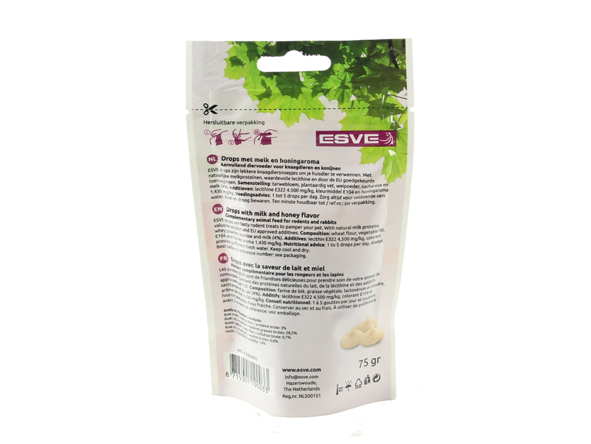 VADIGRAN ESVE Bonbon lait et miel rongeurs