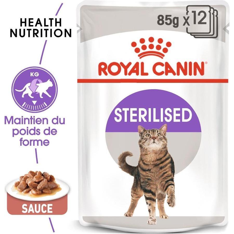 ROYAL CANIN Sterilised Sauce 12x85g