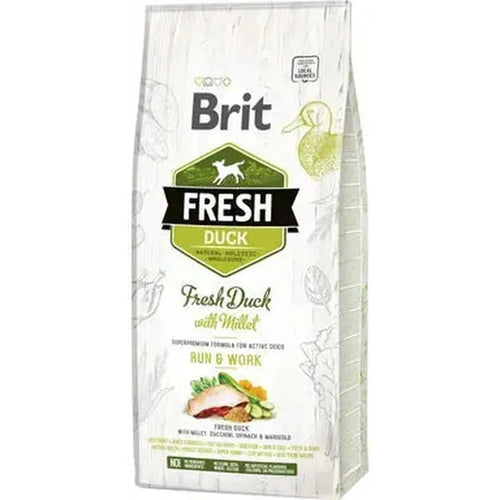 Brit Fresh Canard avec millet Active Run & Work
