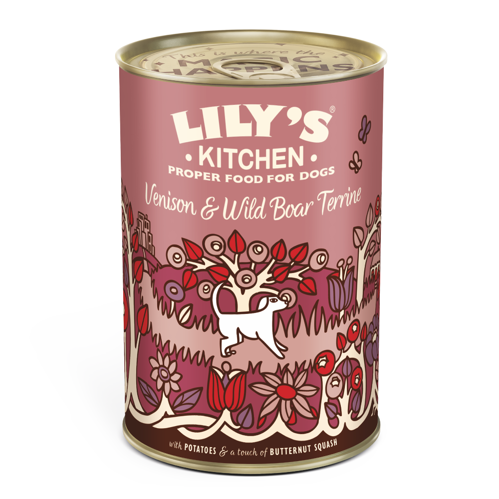 LILY'S KITCHEN Venison & Wild Boar Terrine Adulte 400g