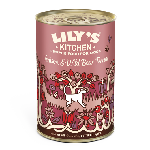 LILY'S KITCHEN Venison & Wild Boar Terrine Adulte 400g