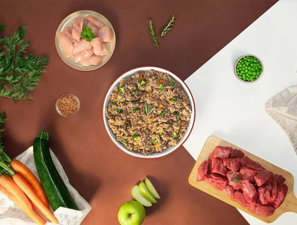 DOG CHEF Bœuf & Poulet 400g – Pâtée Fraîche Cuisinée pour Chien