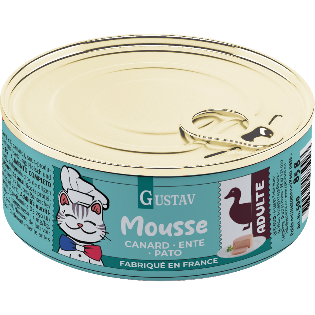 GUSTAV Mousse Chat, volaille et foie