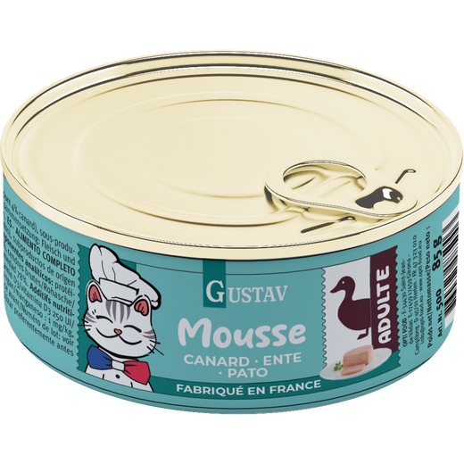 GUSTAV Mousse Chat, volaille et foie