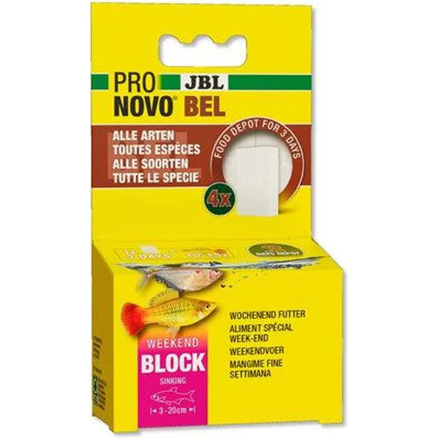 JBL PRONOVO Bel Weekend – Bloc nourriture week-end pour poissons