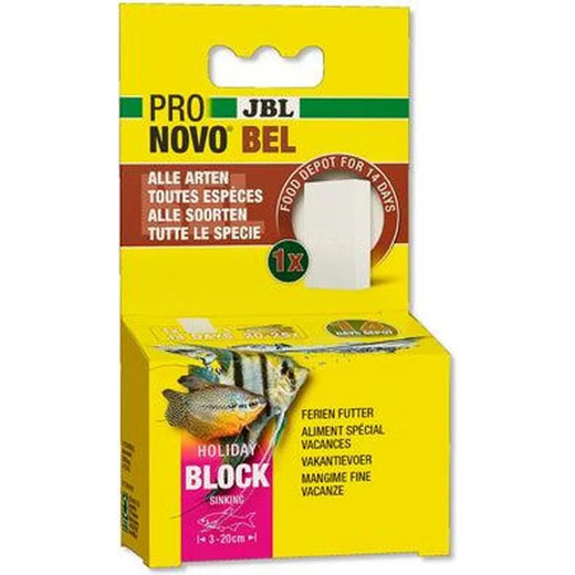 JBL PRONOVO Bel Holiday – Bloc nourriture vacances pour poissons