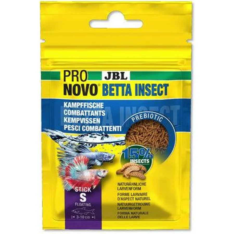 JBL PRONOVO Betta Insect Stick S 20ml – Sticks insectes combattant