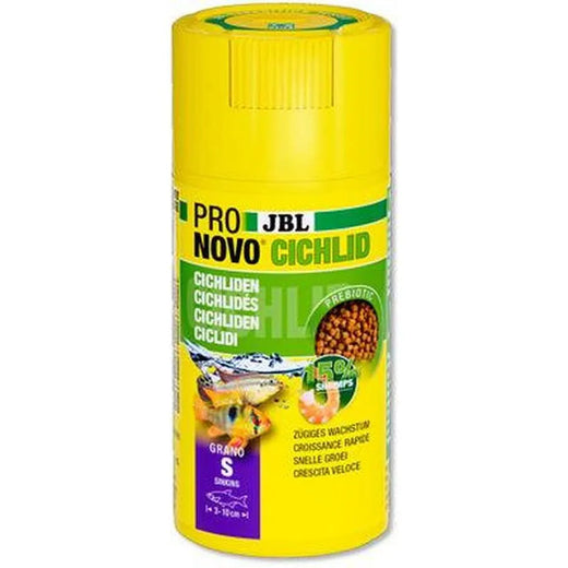 JBL PRONOVO Cichlid Grano S 100ml – Granulés cichlidés aquarium