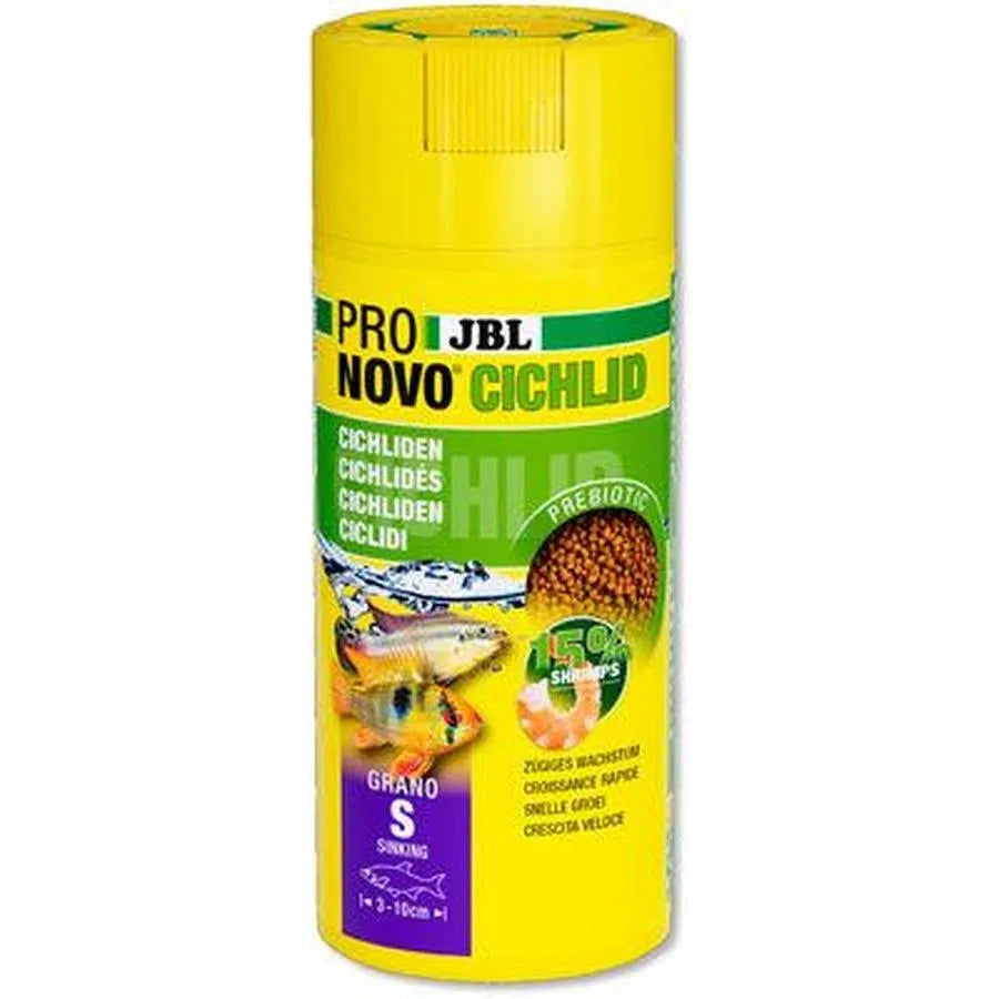 JBL PRONOVO Cichlid Grano S 250ml – Granulés pour cichlidés