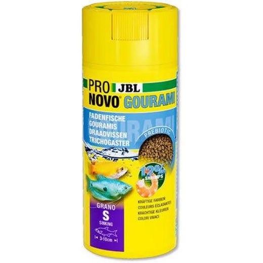 JBL ProNovo Gourami Grano S 250 ml – Granulés pour Gouramis