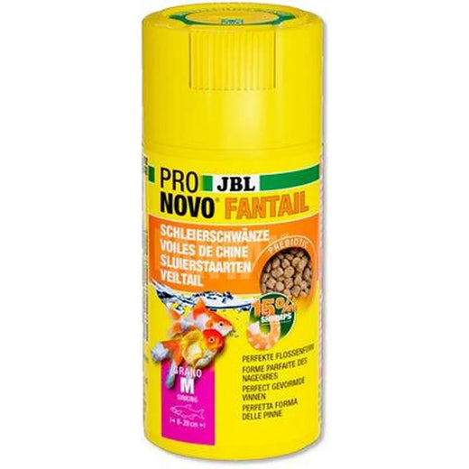 JBL ProNovo Fantail Grano M 100 ml – Granulés pour Poissons Rouges