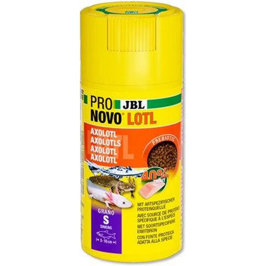JBL ProNovo Lotl Grano S 100 ml – Granulés Complets pour Axolotls