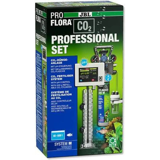 JBL PROFLORA CO2 PROFESSIONAL M Set — Kit CO₂ aquarium planté (bouteille rechargeable 500g + détendeur premium)