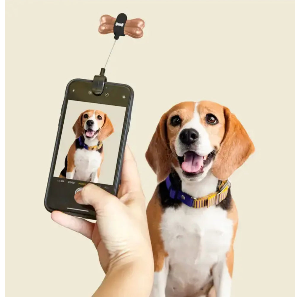 KIKKERLAND Dog Treat Selfie Clip pour Chien