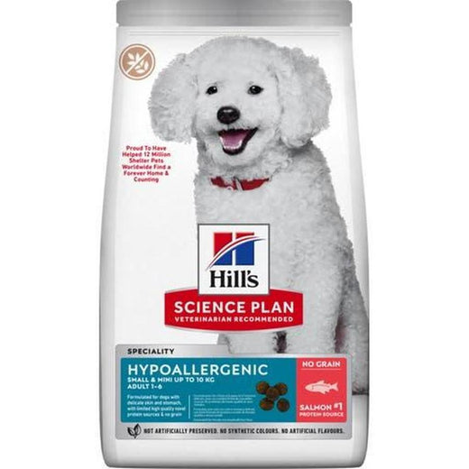 HILLS Science Plan Hypoallergenic Adult Small & Mini Chien Saumon 1.5kg