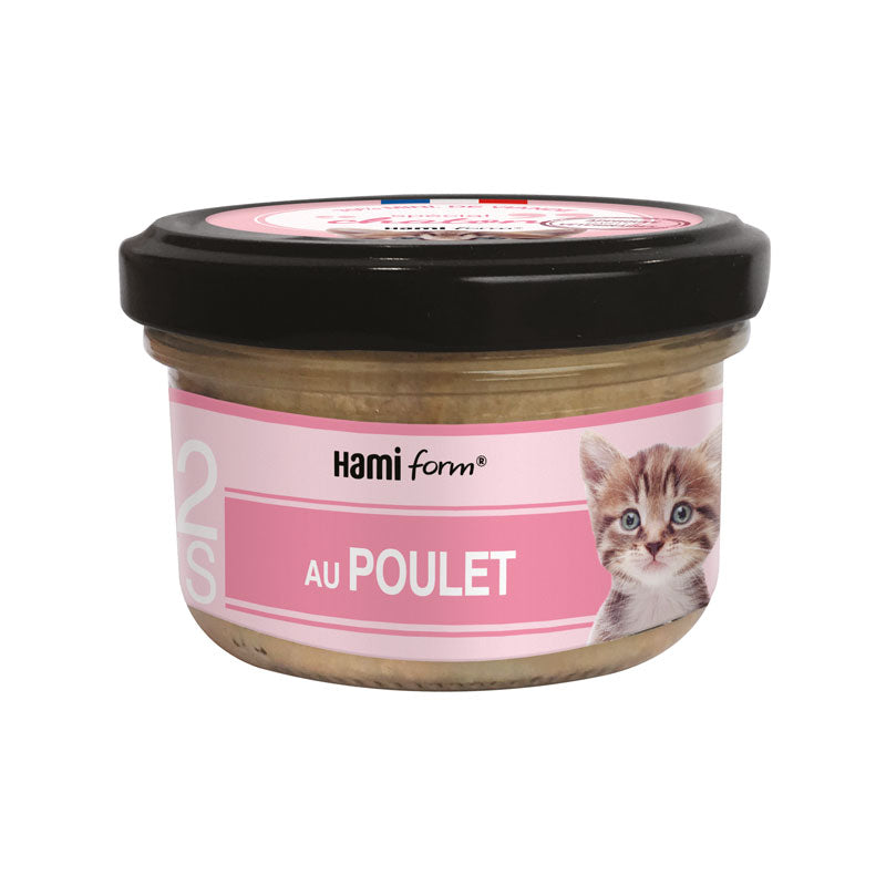 HAMIFORM Pack Repas Complet Poulet Chaton 10x80g