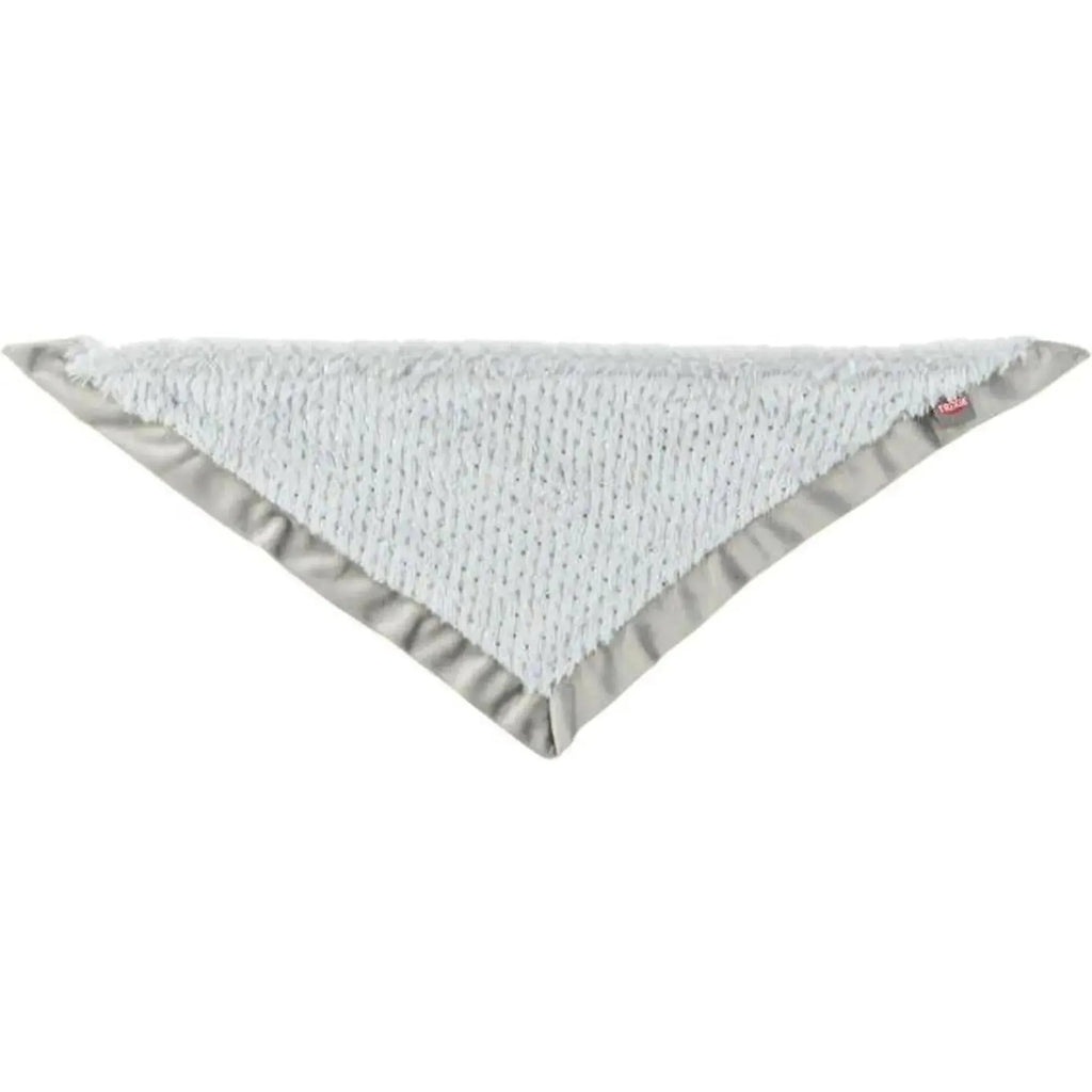 Foulard de Noël en Peluche – 55 cm (Gris)